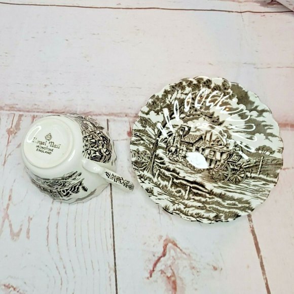 Royal Mail Fine Staffordshire Teacup & Saucer - Picture 6 of 12